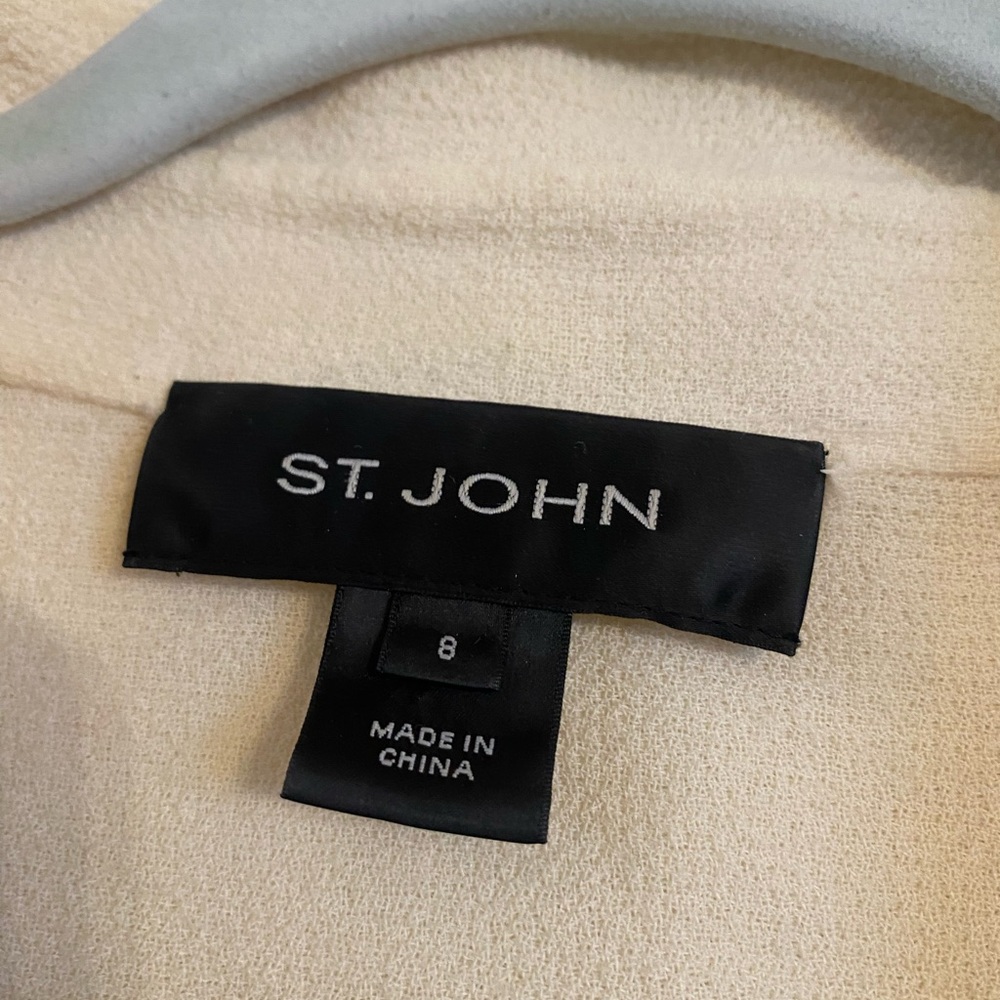 St. John 100% wool blazer size 8 - Picture 13 of 15